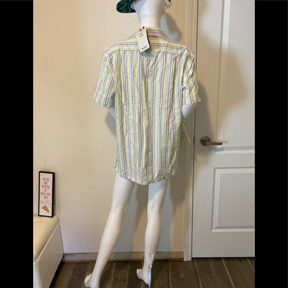 🆕👔ELEMENT SEARSUCKER COTTON SHIRT👔🆕 - Picture 8 of 16